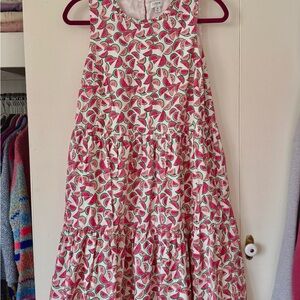 J. Crew Factory Dress with Watermelon Pattern